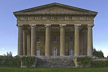 Renouveau grec, William Wilkins, The Grange, Northington, 1804.