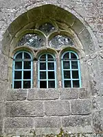 La verrière du chevet.