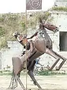 Cavalier à l'étendard