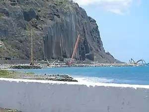 Nouvelle route du Littoral cap Bernard