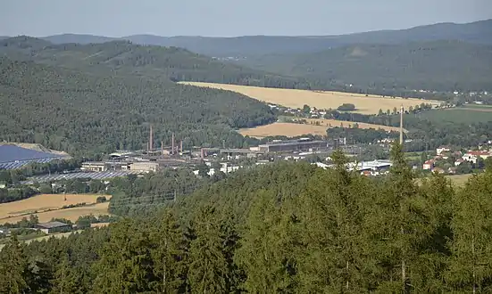 Nová Huť : usine sidérurgique.