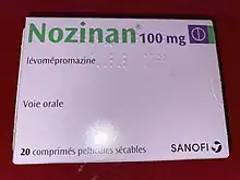 Boîte de Nozinan 100 mg en France