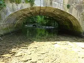 Les gorges débutant à Croy.