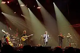 Concert de Denez Prigent dans le Grand hall en 2016