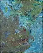 "Nymphéas (Fragment)" (date inconnue) de Claude Monet