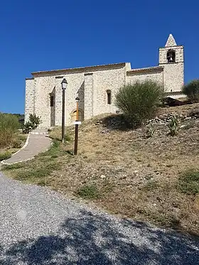 L'église en août 2016.