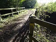 Vestiges des îles enchantées où passaient autrefois des cours d'eau artificiels.
