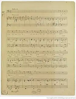 Image illustrative de l’article O salutaris de Chausson