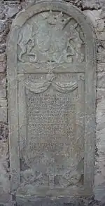 Monument funéraire de Jean-François Melchior (1713) (inscrit aux monuments historiques le 21/04/1934).