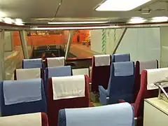 Sièges panoramiques.