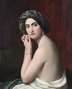 Odalisque, Salon de 1843, Troyes, musée des Beaux-Arts et d'Archéologie (musée Saint-Loup)