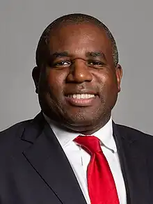 David Lammy, homme politique anglais.