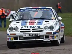 L'Opel Manta 400 de Guy Fréquelin.