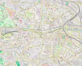 (Voir situation sur carte : centre-ville de Dublin)