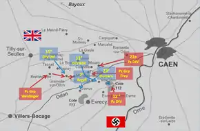Photo Carte présentant les principales actions du 28 juin