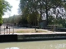 Écluse de l'Orb sur le canal du Midi