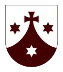 Blason en usage dans l'ordre des Carmes déchaux séculier.