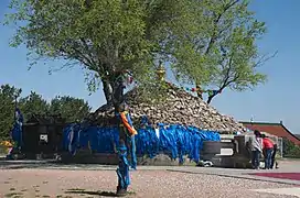 Ovoo dédié à Gengis Khan