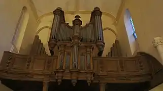Les orgues.