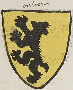 Armorial de Gilles Le Bouvier, vers 1455.