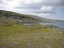 Site approximatif du pôle d'inaccessibilité suédois