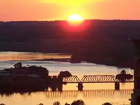 Vue d'une partie du pont.