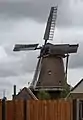 Le moulin : korenmolen de Traanroeier