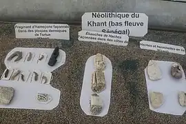 Outils du Néolithique de Khant.