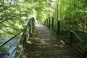 Pont près du château de Strádov.