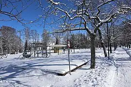 Pärnu Rannapark, Ranna pst