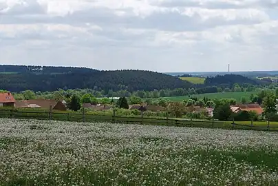 Campagne autour de Přeborov.