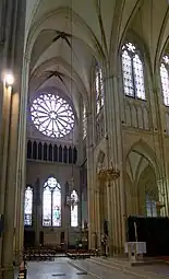 Transept gauche, chapelle Sainte-Clotilde.