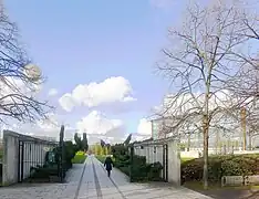 Une des entrées du parc.