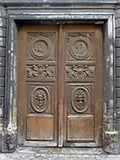 Porte cochère de l'hôtel Amelot de Bisseuil.