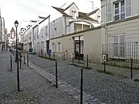 Les maisons de ville.