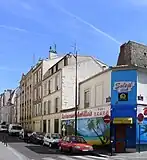 Rue vue depuis la rue des Suisses.