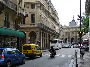 Façade de la Comédie-Française (salle Richelieu).