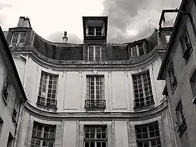 Vue depuis la cour intérieure