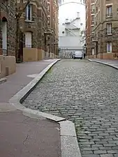 Allée principale.