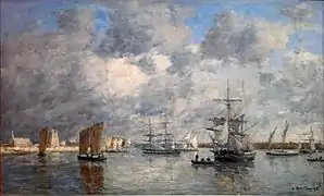 Port de Camaret (1872), musée des Beaux-Arts d'Angers.