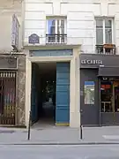 L'entrée du passage de l'Ancre.