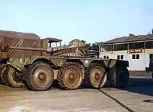 En service en 1978 dans le 1er régiment de spahis alors membre des forces françaises en Allemagne à Spire. Il porte le nom d'Umbrega, ville du Soudan, où le 1er escadron s'est distingué.