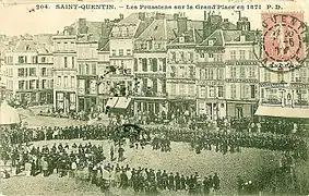 Occupation prussienne en 1871.
