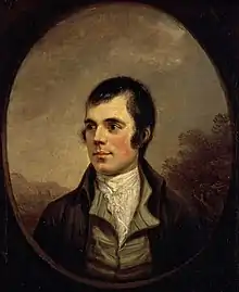 Alexander Nasmyth, Robert Burns, 1787.