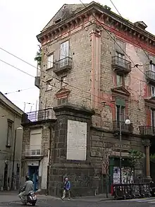 Vésuve éruption 1631 Monument Portici