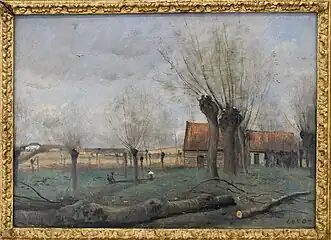 La Saulaie à Sainte Catherine lès ArrasCamille Corot.