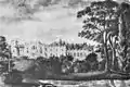 Le château néogothique des Kossakowski au début du XIXe&nbsp;siècle