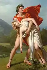 Paelinck, Orphée et Eurydice 1820, coll. particulière