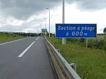 D47a Section à péage