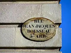 Rue Jean-Jacques-Rousseau (5e arrondissement)